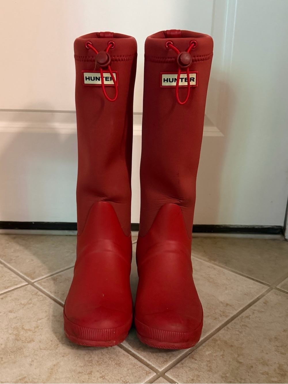 Hunter Original Tour Neoprene Drawstring Boots